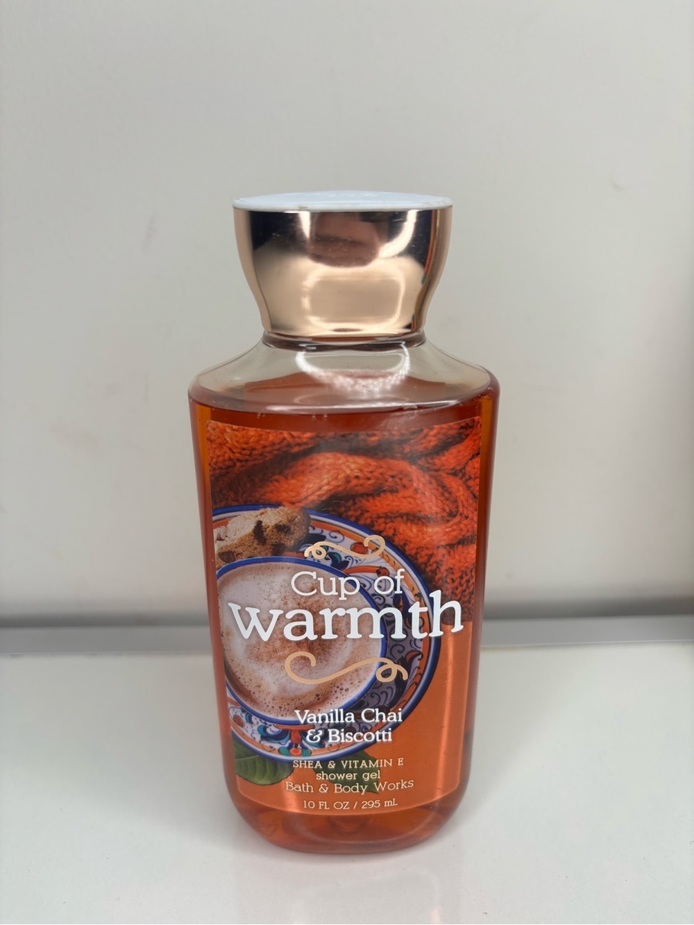 Bath & Body Works Cup of Warmth Shower Gel - Amber & Gold Retired Scent